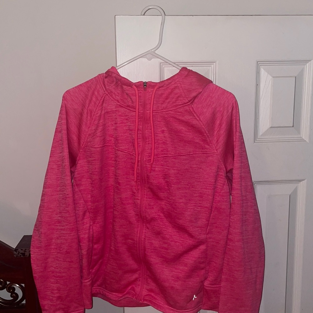 Pink Tri-blend hoodie for girls